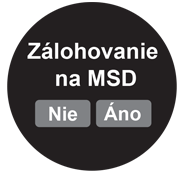 tlacidlo zalohovanie langie